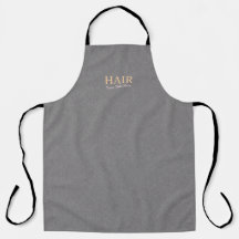 Customizable Hair Stylist Modern Grey Texture