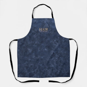 Customizable Hair Stylist Modern Midnight  Apron