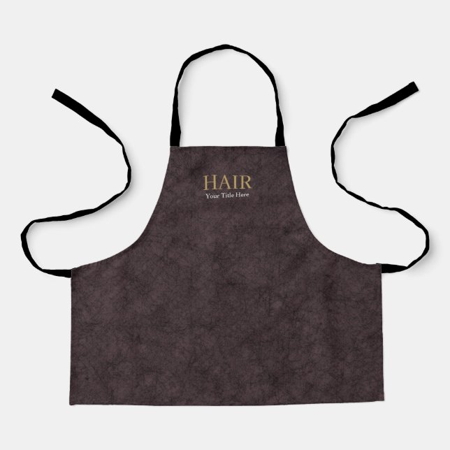 Customizable Hair Stylist Professional Apron (Front)