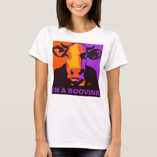 Customizable! Halloween Boovine Pop Art Cow Tshirt