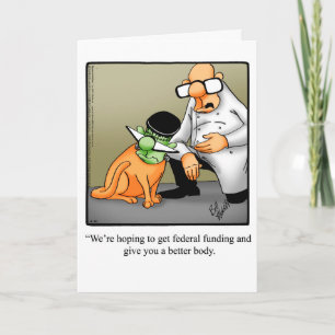 Customizable Halloween Humour Greeting Card