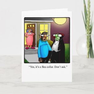 Customizable Halloween Humour Greeting Card