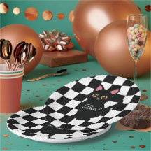 Customizable Halloween Paper Plates