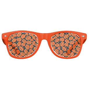 Customizable Halloween Pumpkin Retro Sunglasses