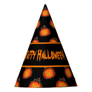 Customizable Halloween Pumpkins Party Hat