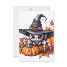 Customizable Halloween Response Card