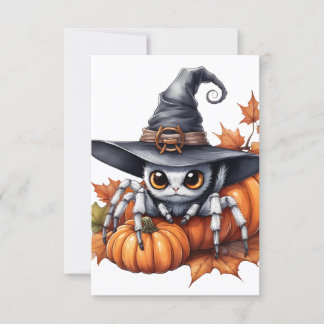 Customizable Halloween Response Card