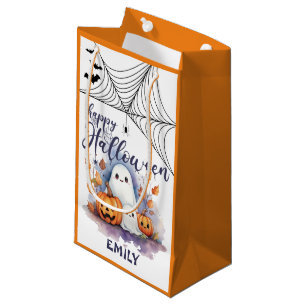 Customizable Halloween Small Trick or Treat Bag