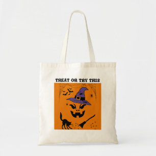 Customizable Halloween Treat Bag