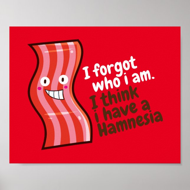 Customizable Hamnesia T-Shirt Poster (Front)