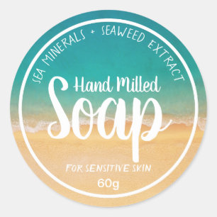 Customizable Hand Milled Soap Label