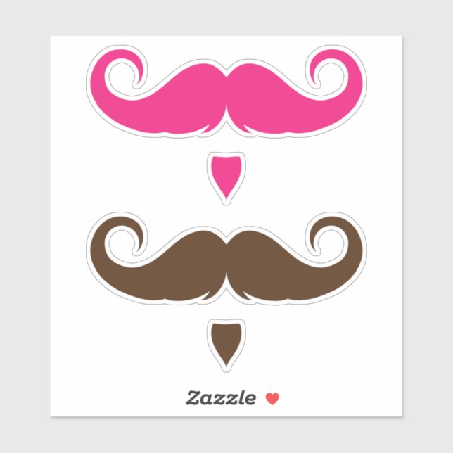 Customizable Handlebar Moustache (Sheet)