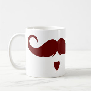 Customizable Handlebar Moustache Coffee Mug