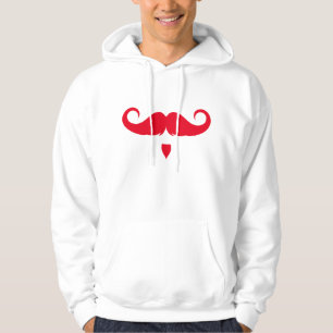 Customizable Handlebar Moustache Hoodie