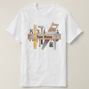 Customizable handyman carpenter tools T-Shirt