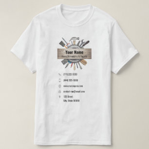 Customizable handyman contractor tools T-Shirt