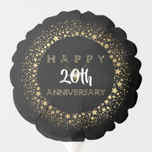 Customizable Happy Anniversary Starry