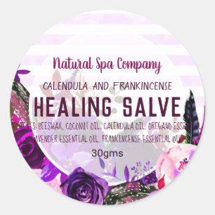Customizable Healing Salve Labels