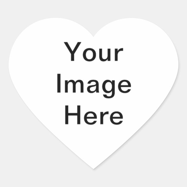 Customizable Heart Sticker (Front)