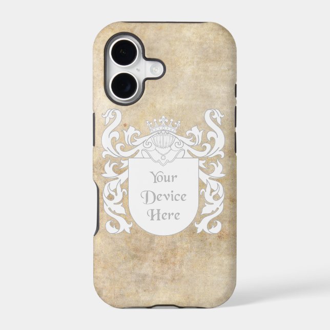 Customizable Heraldic Shield (Back)