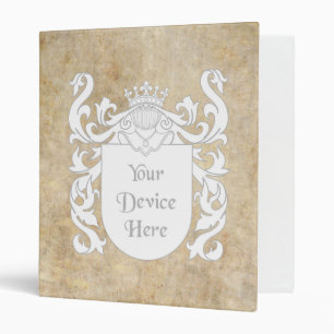 Customizable Heraldic Shield Binder