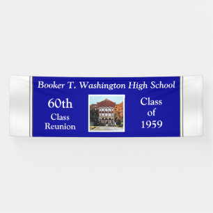 Customizable High School Class Reunion Banner