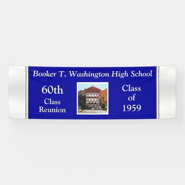Customizable High School Class Reunion Banner (Horizontal)