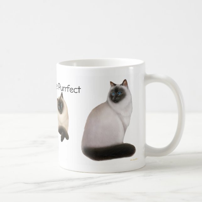 Customizable Himalayan Cats Mug (Right)