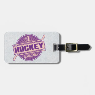 Customizable Hockey Godmother Luggage Tag
