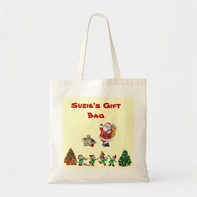 Customizable Holiday Gift Bag (Front)