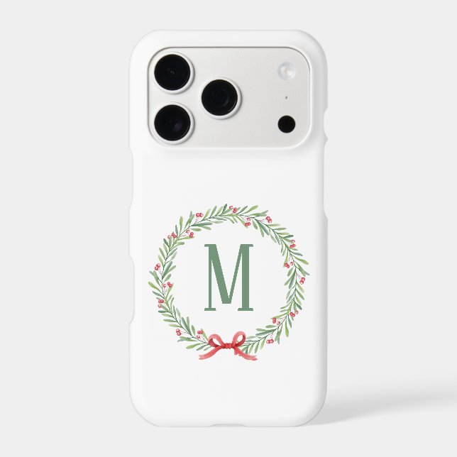 Customizable Holiday Initial  (Back)