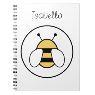 Customizable Honey Bee Notebook