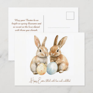 Customizable 🐇Hoppy Easter Parade Holiday Postcard
