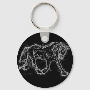 Customizable Horse Keychain 8