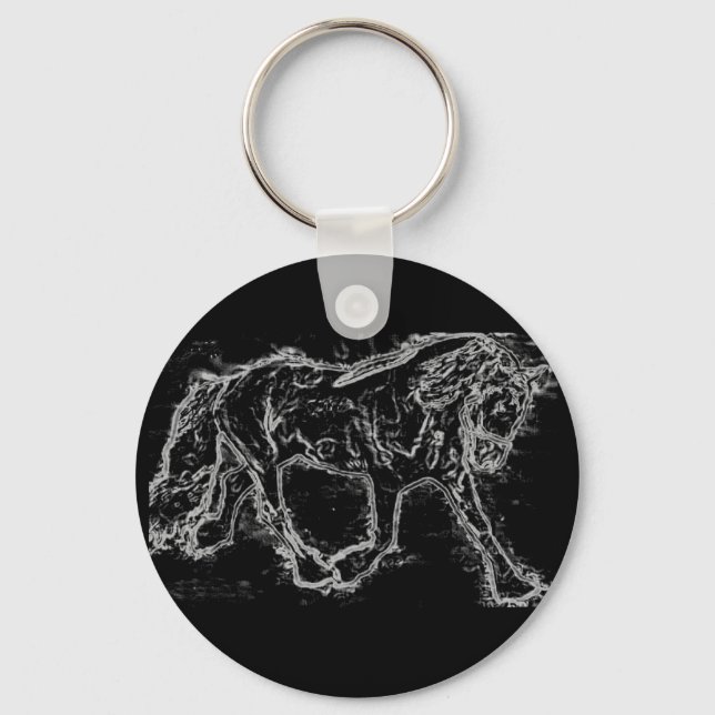 Customizable Horse Keychain 8 (Front)