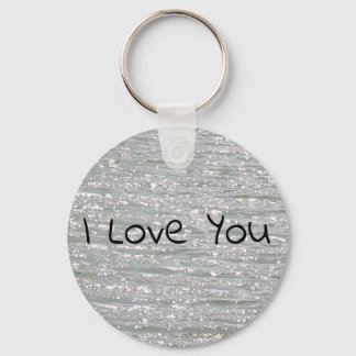 Customizable I Love You Key Chain
