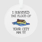Customizable I survived the flood