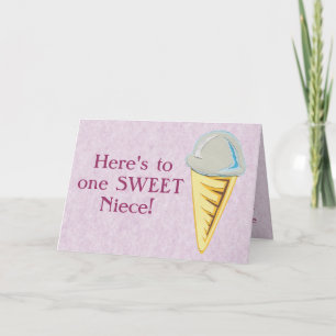 Customizable Ice Cream Card