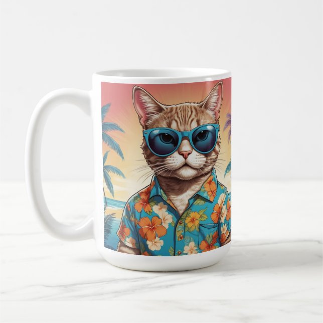Customizable I'm A Cool Cat Mug (Left)