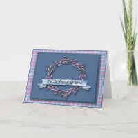 CUSTOMIZABLE I'm So Proud of You! Blank Note Card