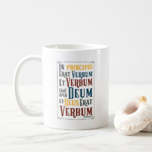 CUSTOMIZABLE In Principio Erat Verbum Coffee Mug