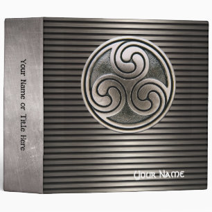 Customizable Industrial Triquetra Binder