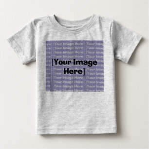 Customizable Infant Organic Horizontal Baby T-Shirt