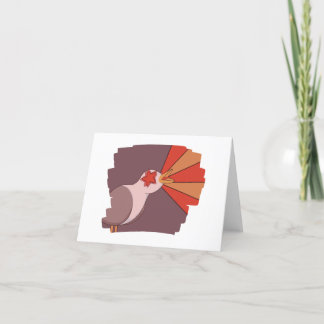 Customizable Inhaling Seagull Meme Holiday Card