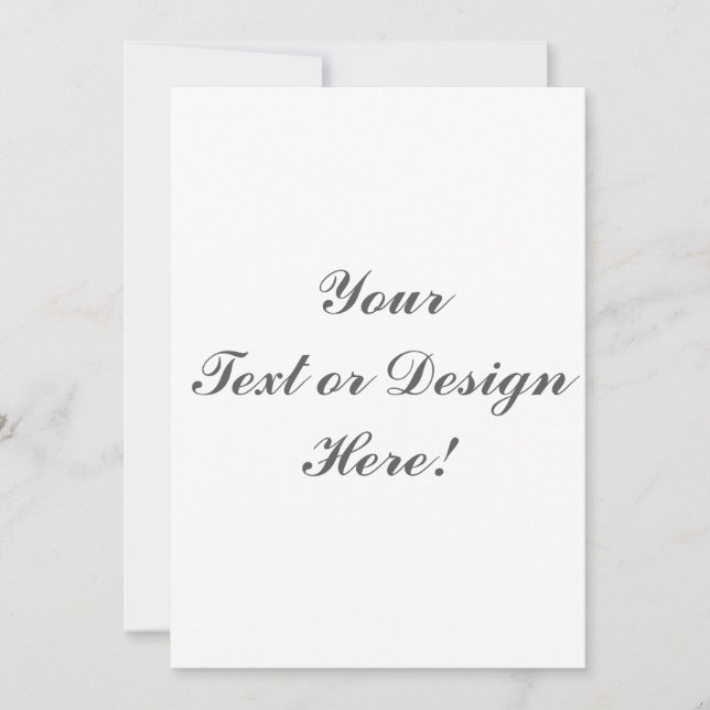 Customizable Invitation - Add Your Text or Design (Front)