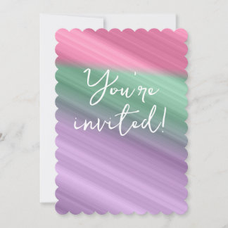 Customizable invitation cards