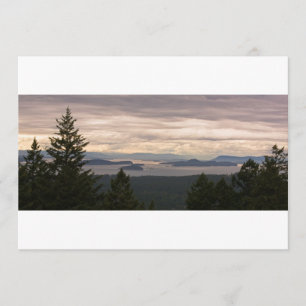Customizable Invitation: San Juan Islands Pano Invitation