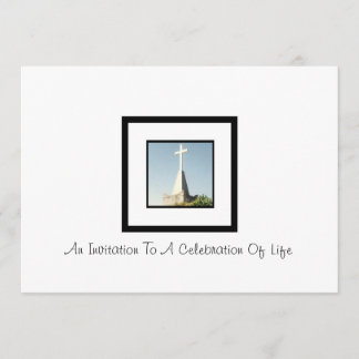 Customizable Invitation To A Celebration Of Life