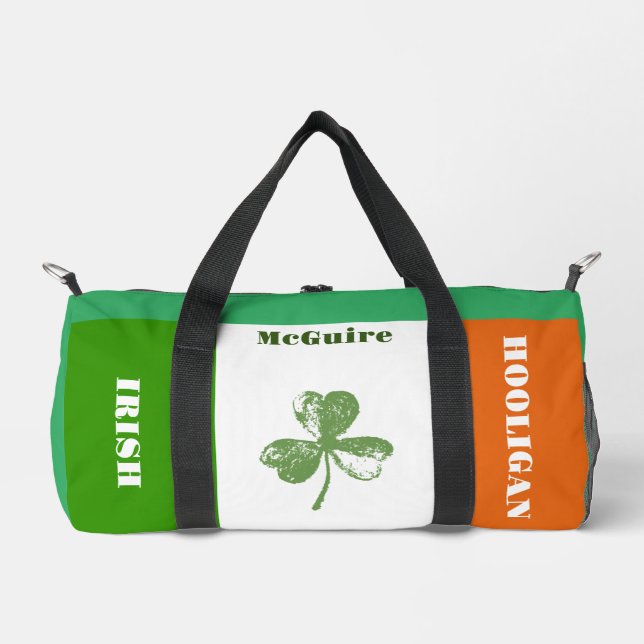 Customizable Irish Hooligan Duffle Bag (Front)