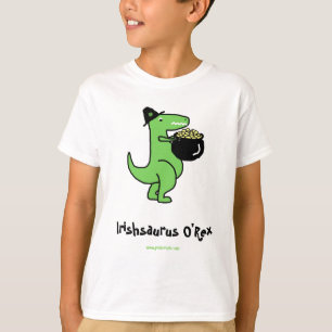 Customizable Irishsaurus O'Rex T-Shirt